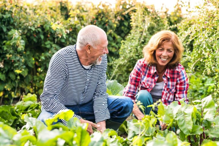 Improving Senior Well-being Through Community Gardening