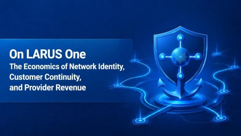 Why LARUS One Changes the Economics of Network Identity and Continuity